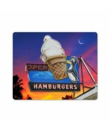 Mr. Penguin's Hamburgers Metal Sign - $39.95
