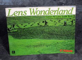Lens Wonderland Canon FD Lens Guide Book 1982 Original Lenses Booklet - $3.99