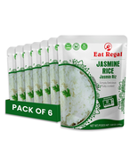 Eat Regal Thai Jasmine Rice Pack of 6, Microwavable, Ready to eat, Stapl... - $244.18 MXN