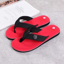 Men Summer Sandals Casual Flat Shoes Red 43 - £7.86 GBP