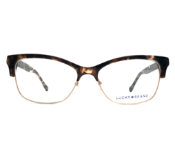 Lucky Brand Eyeglasses Frames D109 PINK TORTOISE Cat Eye Full Rim 55-17-140 - £24.53 GBP