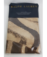 Ralph Lauren Victoria Falls Standard Sham (1) Tan Brown Zebra New - $54.40