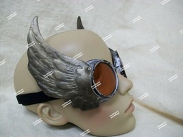 Winged Silver Goggles Steampunk Hermes Mercury Olympian Messenger Thor A... - €15,16 EUR