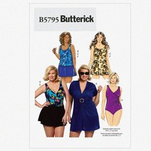 CurvyWave Women&#39;s Swim Set: Cover-Up Top, Swimdress, Swimsuit, Skirt &amp; B... - $33.61
