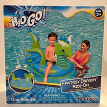 Bestway H2O Go Fantasy Dragon Ride On Pool Float  Inflated 49.2&quot; x 40.6&quot; x 32.5&quot; - £12.87 GBP