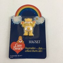 Care Bears Funshine Bear Magnet Figure Fridge Collectible Vintage 1984 A... - $39.55