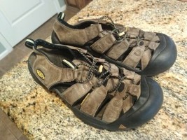 Keen Mens Brown Waterproof Comfort Sandals Shoes  Size 11 US / 44.5 EU - £27.26 GBP