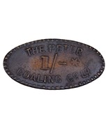 Circa 1890s The Peter Coaling Co 1 Shilling Merchant Token Lyall# 489 - $177.21