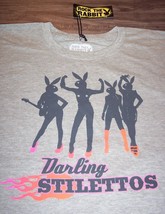 Darling Stilettos Rock The Rabbit T-Shirt Mens 2XL Xxl New w/ Tag Band - £16.07 GBP