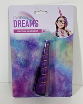 Rainbow Dreams Unicorn Headband Ages 4+ (BRAND NEW SEALED) - $4.82