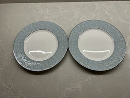 PAIR Royal Worcester Serenade 10 5/8&quot; Dinner Plates ~ EXCELLENT - $43.56