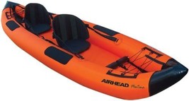 White, 12 Foot Airhead Montana Kayak Two Person Inflatable Kayak - £405.34 GBP