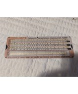 OHMITE Parallel Resistance &amp; Ohms Law Calculator Slide Rule Vintage - $373.95 MXN
