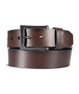 Carhartt 2203-20 Men&#39;s Burnished Leather Box Buckle Belt, Brown, Size 40 - $99.24 CAD