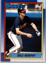 1990 Topps 750 Dale Murphy  Atlanta Braves - $0.99