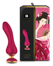 Shunga Sanya Intimate Massager - Raspberry - $97.99