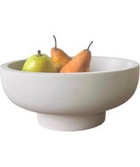 Oakoa Concrete Fruit Bowl For Kitchen Counter - Large Decorative Bowl Fo... - $77.98