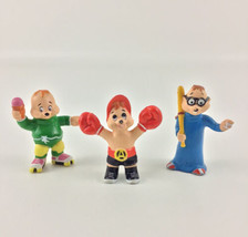Alvin and the Chipmunks Sports PVC Figure Lot Simon Theodore Vintage 1984 Ideal - £43.75 GBP