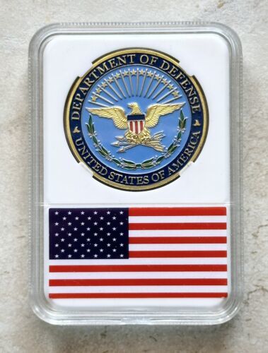 DOD United States Department of Defense LOGO Challenge Coin Military Army Navy - £13.39 GBP