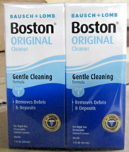 NEW 4 Pk Bausch + Lomb Boston Original Cleanser Gentle Cleaning 1 Fl Oz  - $29.69
