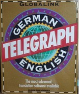 GLOBALINK TELEGRAPH GERMAN/ENGLISH TRANSLATION SOFTWARE FOR WINDDOWS - £285.92 GBP