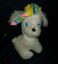 Vintage Musical Wind Up Antique Puppy Dog Stuffed Animal Plush Toy How Much Is - £29.54 GBP