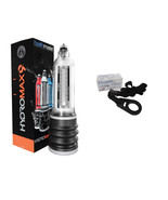 HYDROMAX 9 BATHMATE HYDROPUMP WATER PENIS ENLARGER CLEAR Hydromax X40 PUMP - $209.99