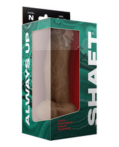 Shaft Model N Flexskin Liquid Silicone 8.5&quot; Side Curve Dong W/balls - Oak - £70.29 GBP