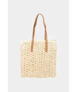 Fame Straw Braided Tote Bag - $57.52 CAD