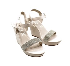 Step into Glamour with Sugar Women&#39;s Chili Rhinestone Wedge Sandals - £23.18 GBP