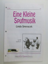 Eine Kleine Spufmusik Linda Spevacek Heritage Music Press Sheet Music  1... - $7.00