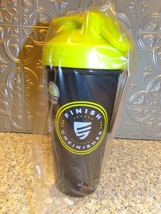 Blender Bottle Protein Shaker Lime Green &amp; Black Finish Unfinished - £7.10 GBP