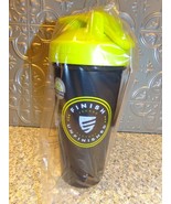 Blender Bottle Protein Shaker Lime Green &amp; Black Finish Unfinished - £7.10 GBP