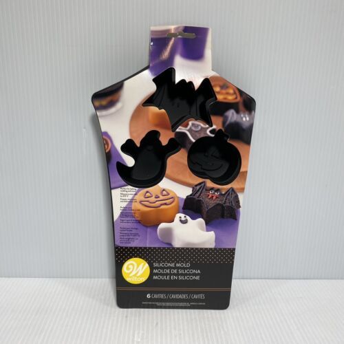 Wilton Silicone Mold-Happy Halloween T8 - $5.98