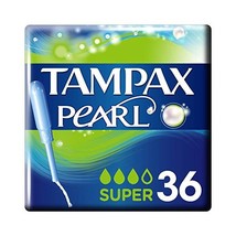 Tampax Pearl Super Applicator Tampons - 36 Tampons  - £18.51 GBP