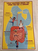 Bob&#39;s Burger 11&quot;x17&quot; Original Promo Tv Poster Sdcc 2017 Fox - $19.59