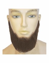 Morris Costumes Beard Full Face Hu Black 1 - £35.17 GBP