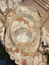 ELEGANT TALL GLASS BASKET image 5