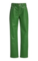 Winter Lambskin Women Pant Designer Green Formal Leather Fancy Hot Stylish - £84.04 GBP+