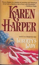 Liberty&#39;s Lady by Karen Harper / 1998 Mira Historical Romance Paperback - £0.89 GBP