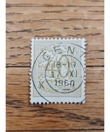 Belgium Stamp 40c Used &quot;Gent&quot; 1960 Lion Rampant - $2.03 CAD
