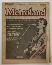 VTG Metroland Newspaper August 19 1982 #148 David Byrne of Talking Heads - £11.16 GBP