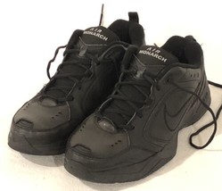 Nike Air Monarch IV Shoes Mens Size 13 Black Sneakers 415445-001 Running - £31.00 GBP