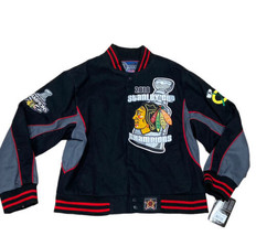 Chicago Blackhawks Winter Coat Boys Size 5/6 NHL Red Black Gray Sport NHL Jacket - £37.13 GBP