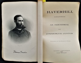 1889 antique HAVERHILL ma HISTORY trade historic schools organized activity live - £97.30 GBP