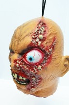 Life Size Halloween Props Scary Walking Dead Zombie Rotten Hanging bloody Head - £20.88 GBP