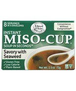 Edward &amp; Sons Seaweed Miso Cup Instant Soup, 2.5 oz - £15.66 GBP