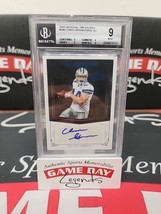 Chris Gronkowski 2011 National Treasures Auto Autograph RC #09/99 Cowboys BGS 9 - £21.23 GBP