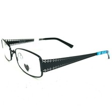 Truth &amp; Love Eyeglasses Frames T&amp;L 05 COL 90 Black Rectangular 51-17-135 - £21.95 GBP