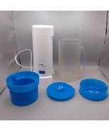 The Iced Tea Pot By Mr. Coffee w Pitcher Basket Model TM1 Blue Complete - $489.04 MXN